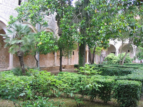 Chorwacja, Dalmacja, Dubrovnik, Lokrum, klasztor Benedyktynów