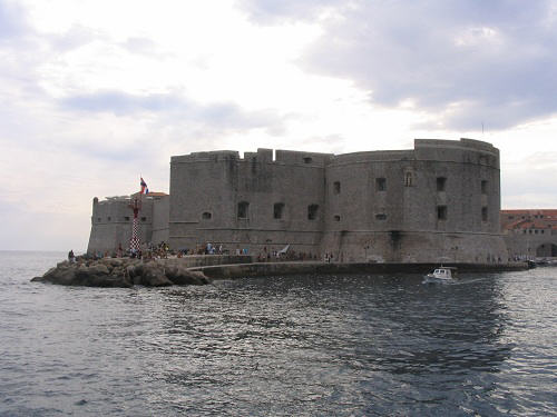 Chorwacja, Dalmacja, Dubrovnik, fort Św. Jana