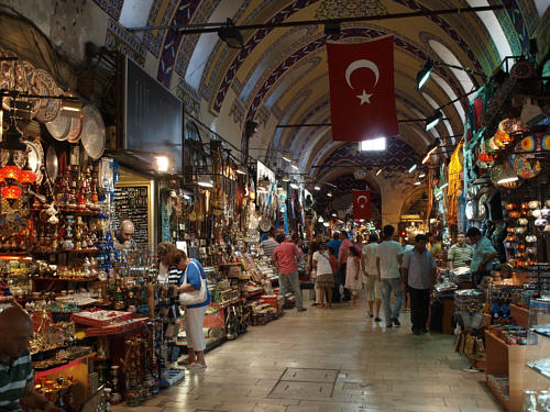 Turcja, Stambuł, Wielki Bazar (Kapalı Çarşı)