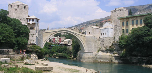 Bośnia, Mostar, Stary Most nad Neretwą