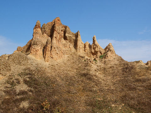 Piaskowe Piramidy, Pješčane piramide, Foča, Miljevina